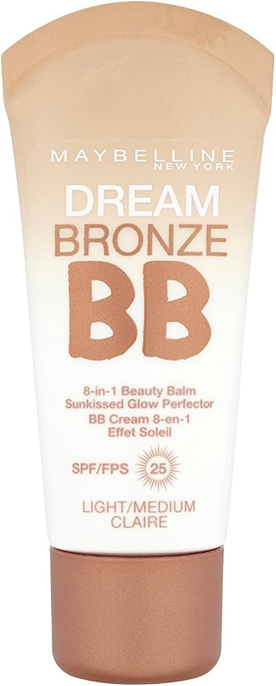 Maybelline Dream Bronze BB 01 Light-Medium Tinted Moisturizer Foundation New