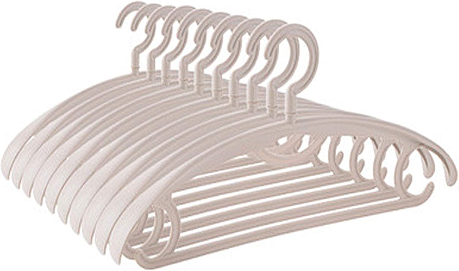 GTYT NonSlip Plastic Adult Coat Hangers, Suit Pants Coat