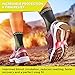 PURE SUPPORT Ankle Brace Sleeves with Best Compression Effective Foot Pain Relief from Heel Spurs & Plantar Fasciitis  One Pair Socks for Womens Men and Kids Comfortable Fit  Highly Breathable M