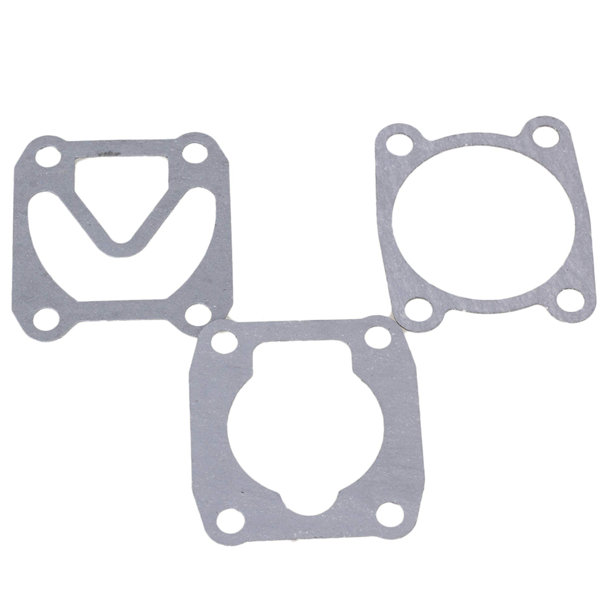 CNBTR Air Compressor Cylinder Head Base Valve Plate Sealing Gasket Pad Gray Pack of 3