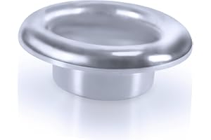 AICARS Velocity Stack Adapter, Aluminum Decorative Air Intake Turbo Guard 4 Inch Air Inlet Stack- Sliver