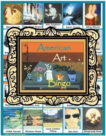 Lucy Hammett 8177 American Art Bingo