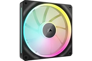 CORSAIR iCUE Link LX140 RGB 140mm PWM Fan Single Pack – Dual Light Loops – Requires iCUE Link System Hub (Sold Separately) – 