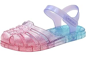 10pcs Girls Jelly Sandals