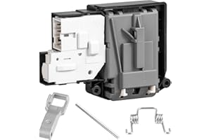 CUSVIVID Upgraded EBF61315802 Washer Door Lock Switch Assembly for LG Washing Machine Includes MFG63099101 WM3470CW WM3770HVA Door Latch Hook Kit, Replace EBF62534401 2667085 AP5672154 PS7792232 EAP7792232