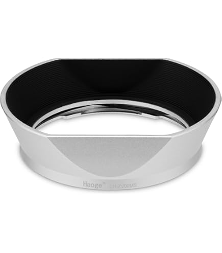 Paraluce Forato Con Tappo Haoge LH-W39P Pare-soleil Carré En Métal à Visser Avec Capuchon En Métal Pour Appareil Photo Leica Rangefinder Avec Objectif De 39 Mm E39 Argenté Accessorio Fotocamera Professionale