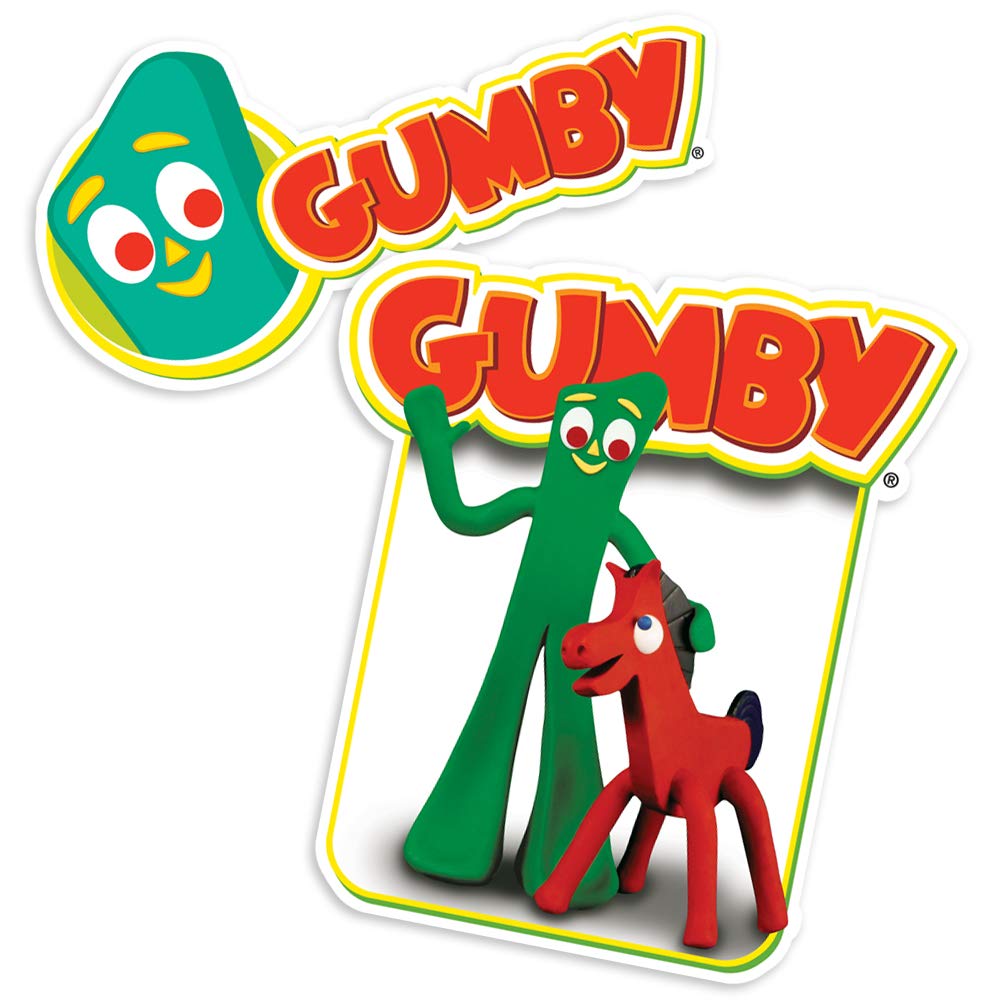 Popfunk Gumby and Pokey Best Friends Collectible Stickers