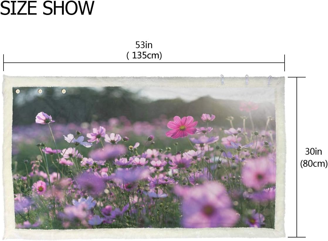 Amazon Com Nqeonr Pink Cosmos Flowers Outdoor Wearable Blanket Wearable Blanket Boys 53x30 Inches With 3 Button For Sofa Outdoors Cute Warm Throw Blankets Teen Wearable Blanket Home Kitchen