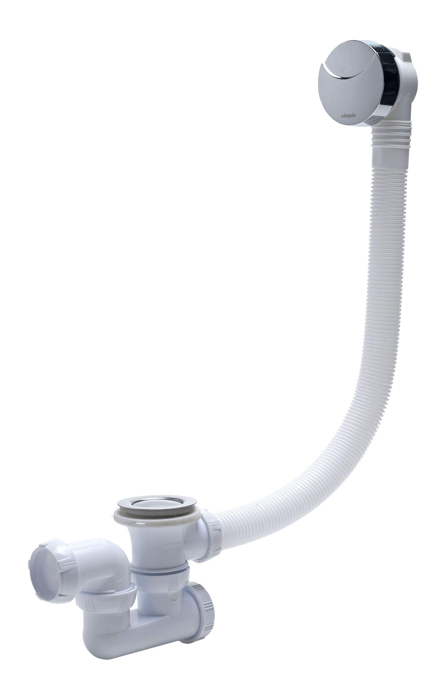 Wirquin sp5603 Cable with Siphon Overflow for Bath Chrome