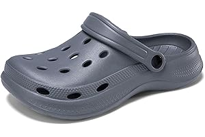 Liromna RCEBOT Unisex Garden Clogs Breathable Quick Drying Garden Shoes with Arch Support for Men and Women