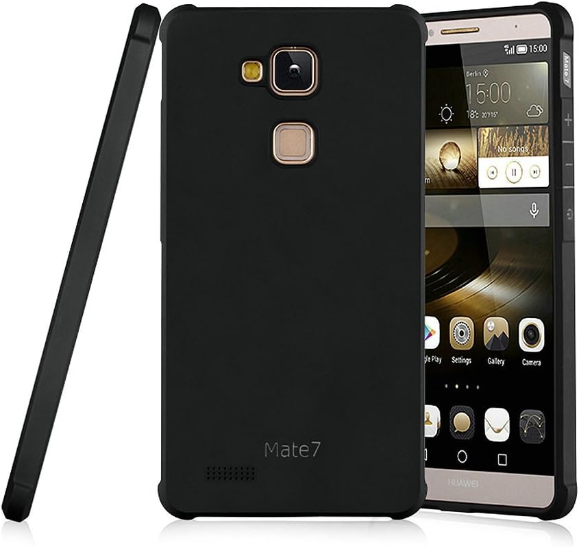 Hevaka Blade Huawei Mate 7 Case - TPU Shell Case Cover for Huawei Mate 7 - Black
