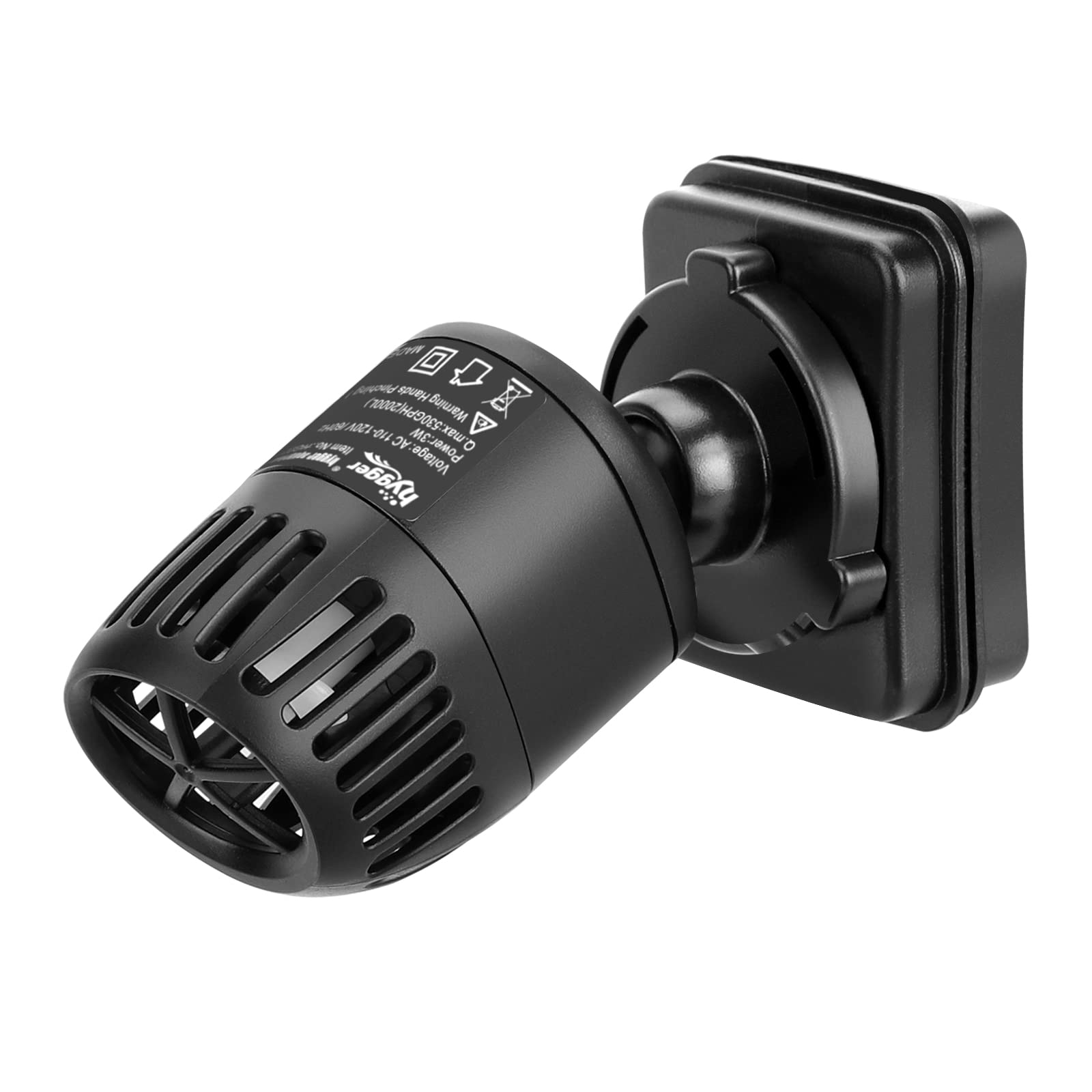 Photo 1 of hygger Mini Wave Maker for 15-40 Gallon Aquarium with Magnetic Mount Quiet Powerhead for Saltwater and Freshwater Fish Tank 530 GPH
