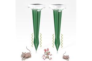 Solar Powered Animal Deterent, Frequency 18kHZ