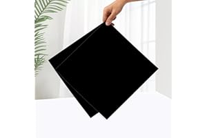 LAREKO Mable Peel and Stick Vinyl Floor Tiles,20 Tiles - 12" x 12", Marble Pattern - Self Adhesive Vinfl Flooring DIY for Kichen, Bathroom, Bedroom, Dining Room, Kitchen(Black)