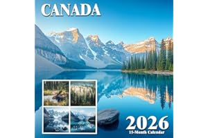 Canada 2026 Calendar: A panoramic year from coast to forest and mountain snow