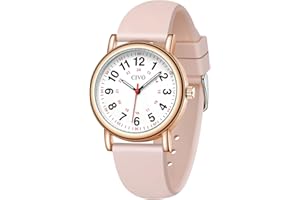 CIVO Nurse Watches Women Waterproof: Easy to Read Analog Wrist Watch for Student Medical Professionals - Silicone Strap