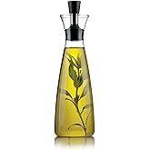 EVA SOLO | Oil and Vinegar Carafe 0.5l / 17 fl. ounces | Drip-free – no oil or dressing on the table | Oilflask & Dressing Shaker | Danish Design, Functionality & Quality
