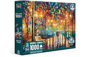 Toyster - Quebra-cabeça: Leonid Afremov - Som da Chuva - 1000 peças - Game Office