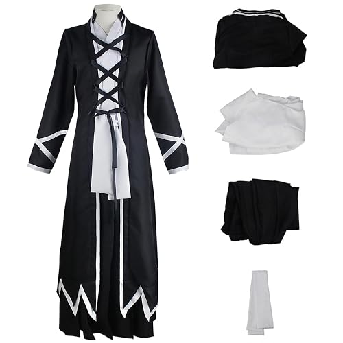 Volrath Adult Anime Black Robe Cloak Kurosaki Cosplay Costumes Japanese ...