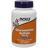 Now Supplements, Glucosamine Sulfate 750 mg, with