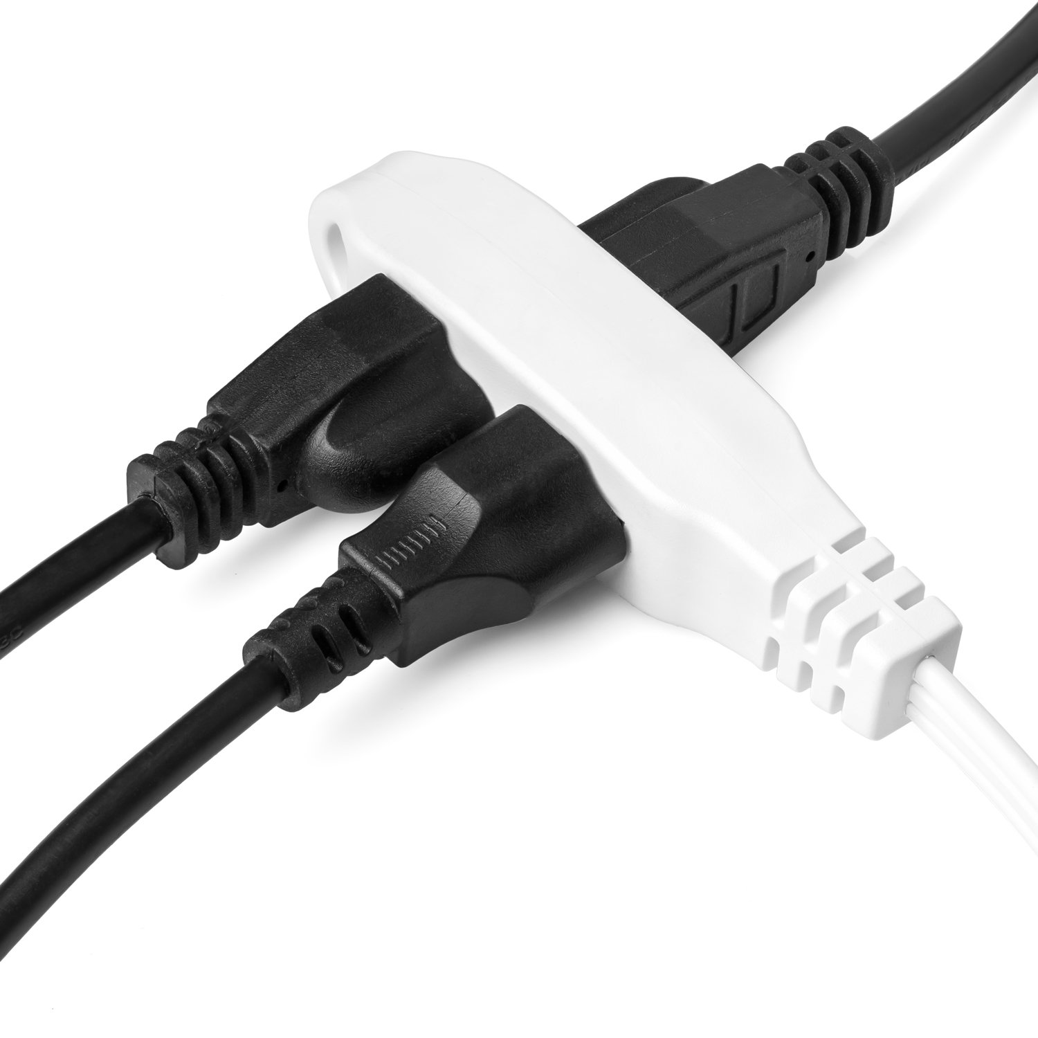 ClearMax 15 Feet 3 Outlet Extension Cord 16AWG Indoor/Outdoor Use