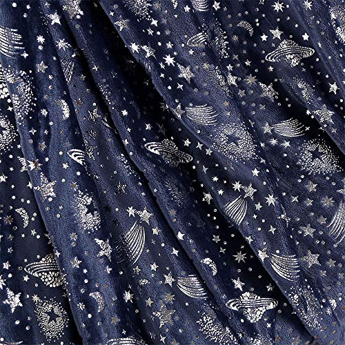 Berkshire Blanket VelvetLoft Cosmic Celebration Super Soft Cozy Warm