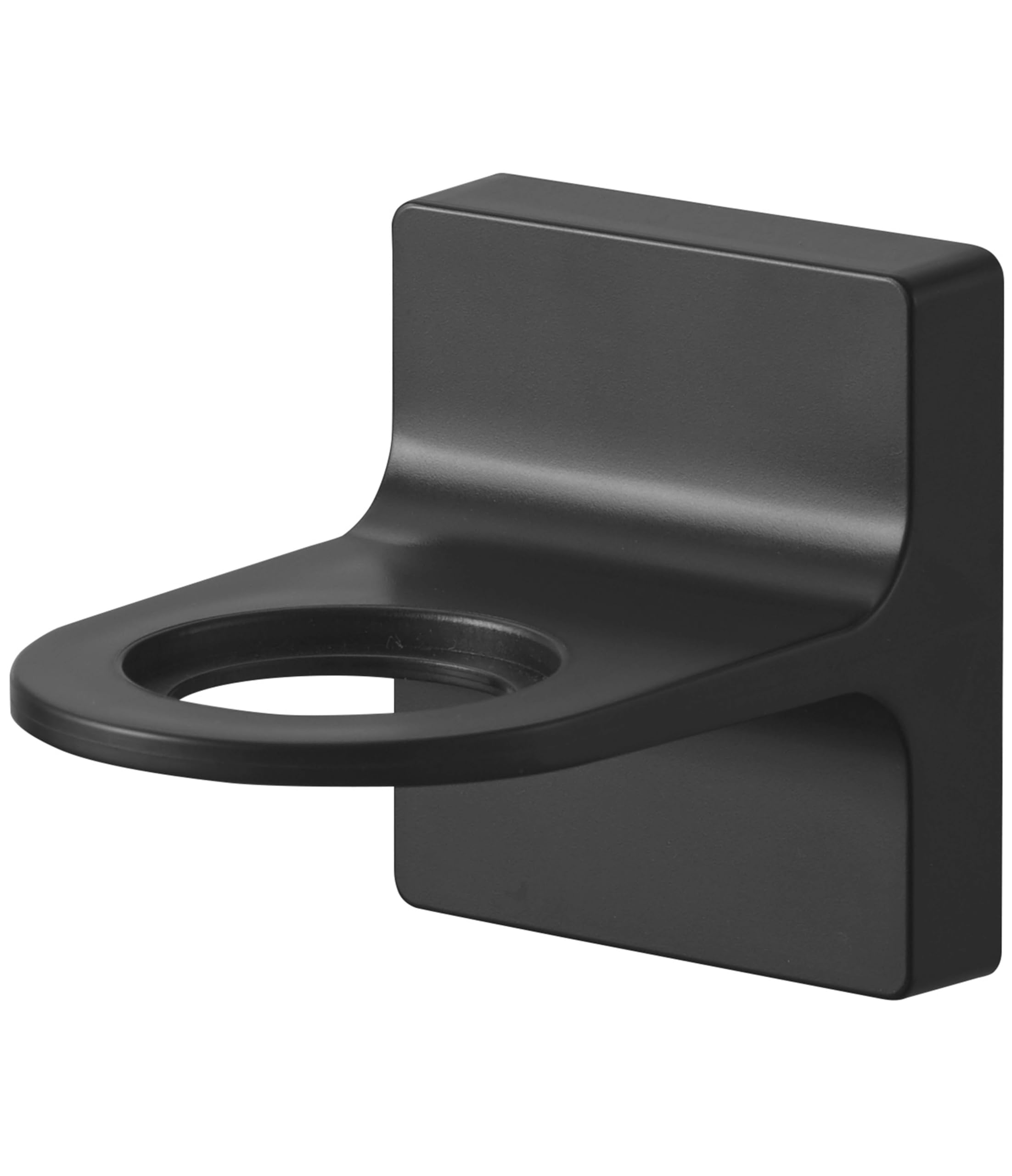 山崎実業(Yamazaki) フィルムフック ディスペンサーホルダー ブラック 約W6.3XD9XH7cm タワー 浮かせて収納 簡単取付 5346商品画像