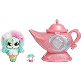 Magic Mixies Magic Genie Lamp with Interactive 8" Plush Toy and 60+ Sounds and Reactions. Reveal a Genie Mixie from The Real Misting Lamp. Gifts for Kids, Ages 5+ - Amazon Exclusive