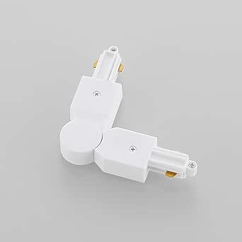 Lámpara para sistema de riel 'Mittelverbinder' (Moderno) en Blanco