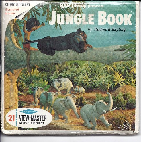 Walt Disney's Jungle Book 3D View-Master 3 Reel Packet