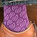 Sock Habit Mens Colorful Patterned Dress Socks - 4 Pair - Blue Green Puple Grey