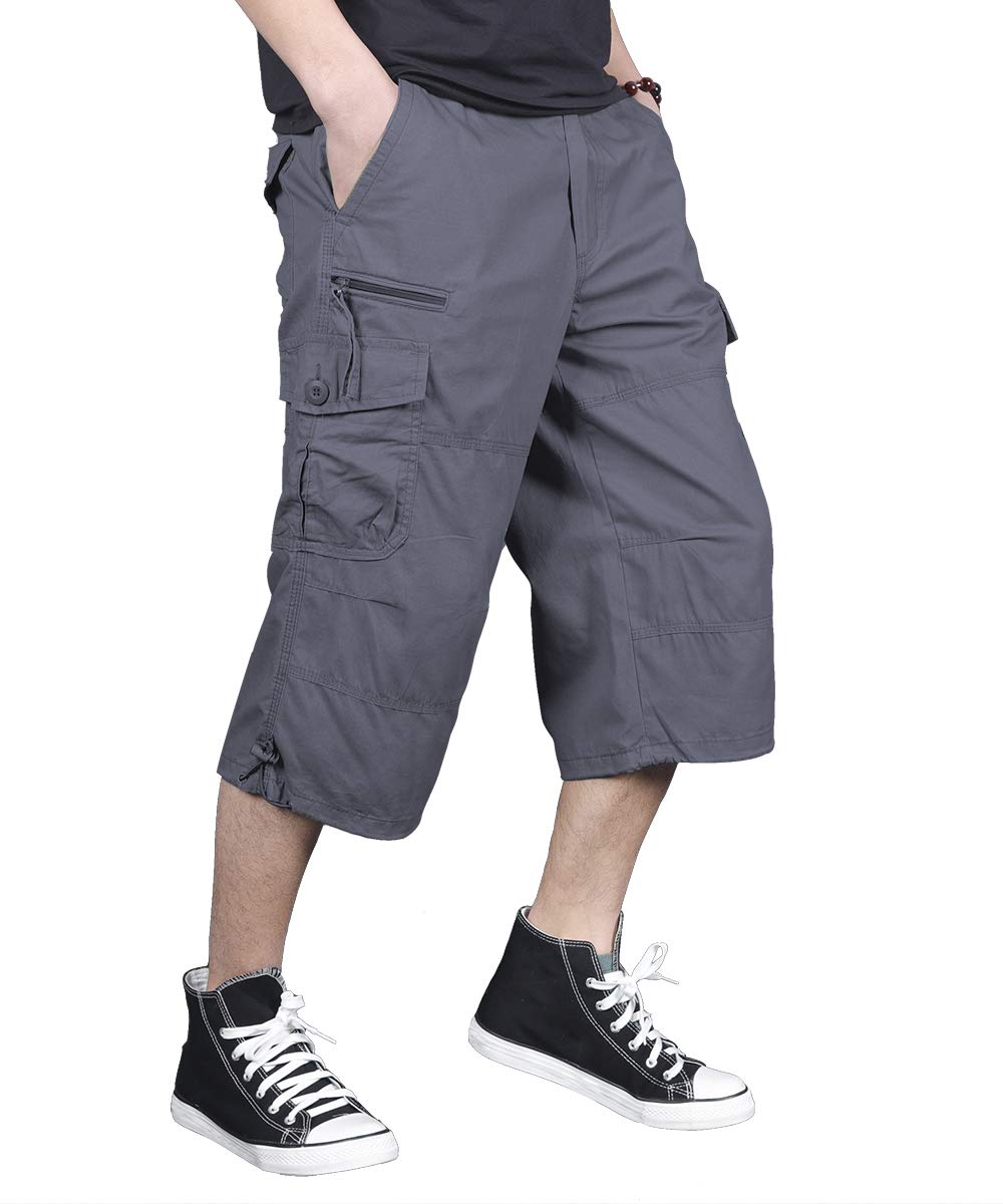 mens capri pants cargo