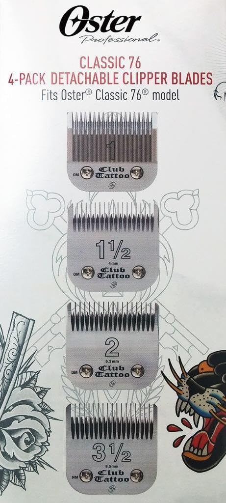 oster club tattoo classic 76