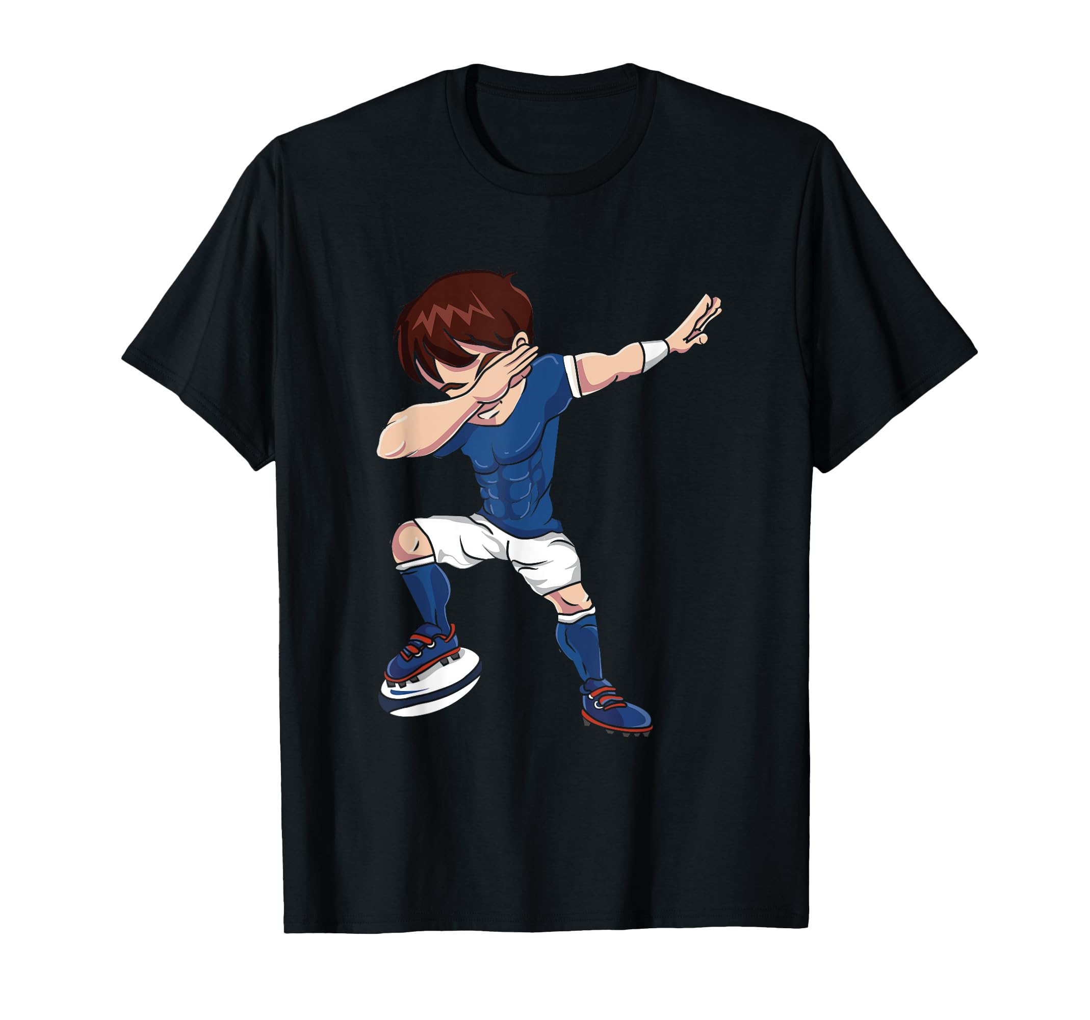 Cool Dabbing Rugby Player Sport T-Shirt