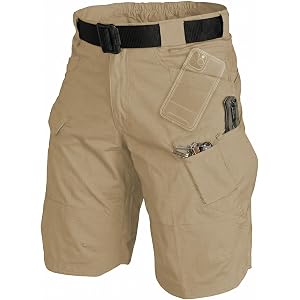 whox Mens Cargo Shorts Work Tactical Quick Dry Lightweight Elastic Waist Golf Hiking Outdoor Shorts with Pockets(No Belt)