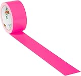 Duck Tape Solid Colours Neon Pink 48mm x 13.7m Duck Brand Repair Craft view 3