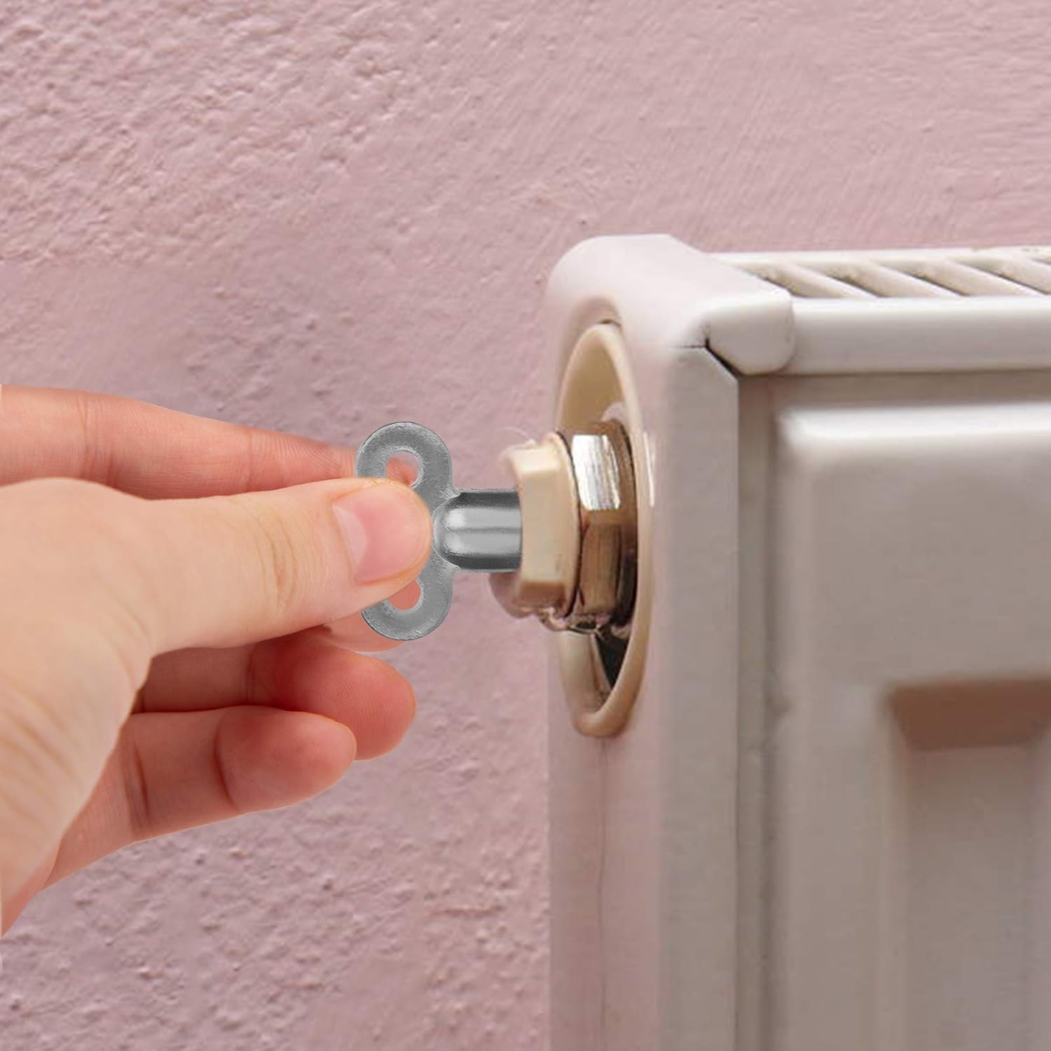 TOYMIS 6Pcs Radiator Valve Keys, Radiator Bleed Hole Key Radiator Vent