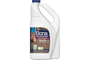 Bona Hardwood Floor Cleaner Refill - 64 fl oz - Unscented - Refill for Bona Spray Mops and Spray Bottles - Residue-Free Floor Cleaning Solution for Hardwood Floors