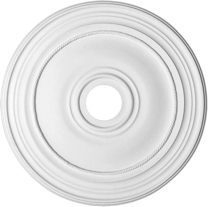 Bristol 16 1 8 Ceiling Medallion With 4 Center Hole Decorative