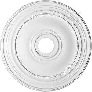 Bristol 23 5/8" Ceiling Medallion with 4" Center Hole - Decorative