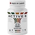 Pacific Rim Mushrooms Performance Supplement - 120 Capsules of Active 8 Organic Mushroom Capsules Organic Lion's Mane, Reishi