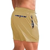 UK loees Mens Casual Shorts Elastic Waist Drawstring Summer Beach Shorts Quick Dry Sports Athletic Golf Shorts with Pockets