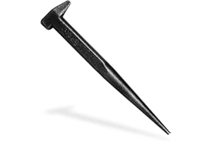 KAKURI Japanese Nail Punch Tool for Woodworking 1/8" Made in Japan, KUGISHIME Nail Setter Hevy Duty Japanese Steel, Black