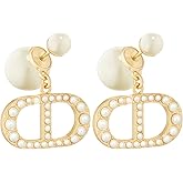 Merlinae 18K Gold Plated Copper Pearl Earrings Non Allergenic Birthday Gift Baroque Exquisite Jewelry Shining And lustrous Earrings For Women
