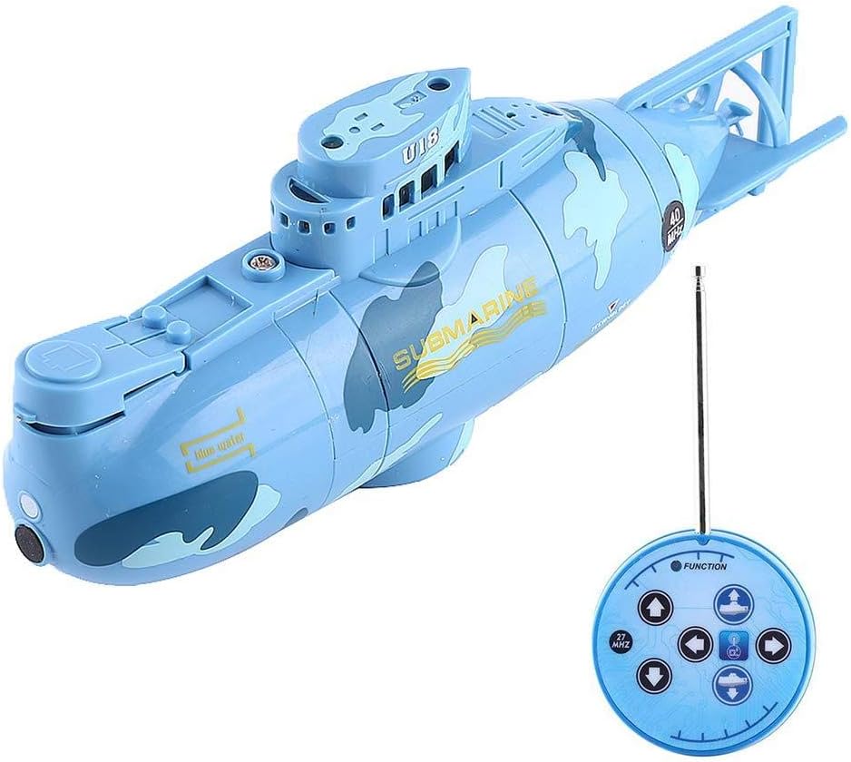 RC Boot Mit LED Licht - Ferngesteuertes Rennboot Mit Doppelmotor Für Kinder