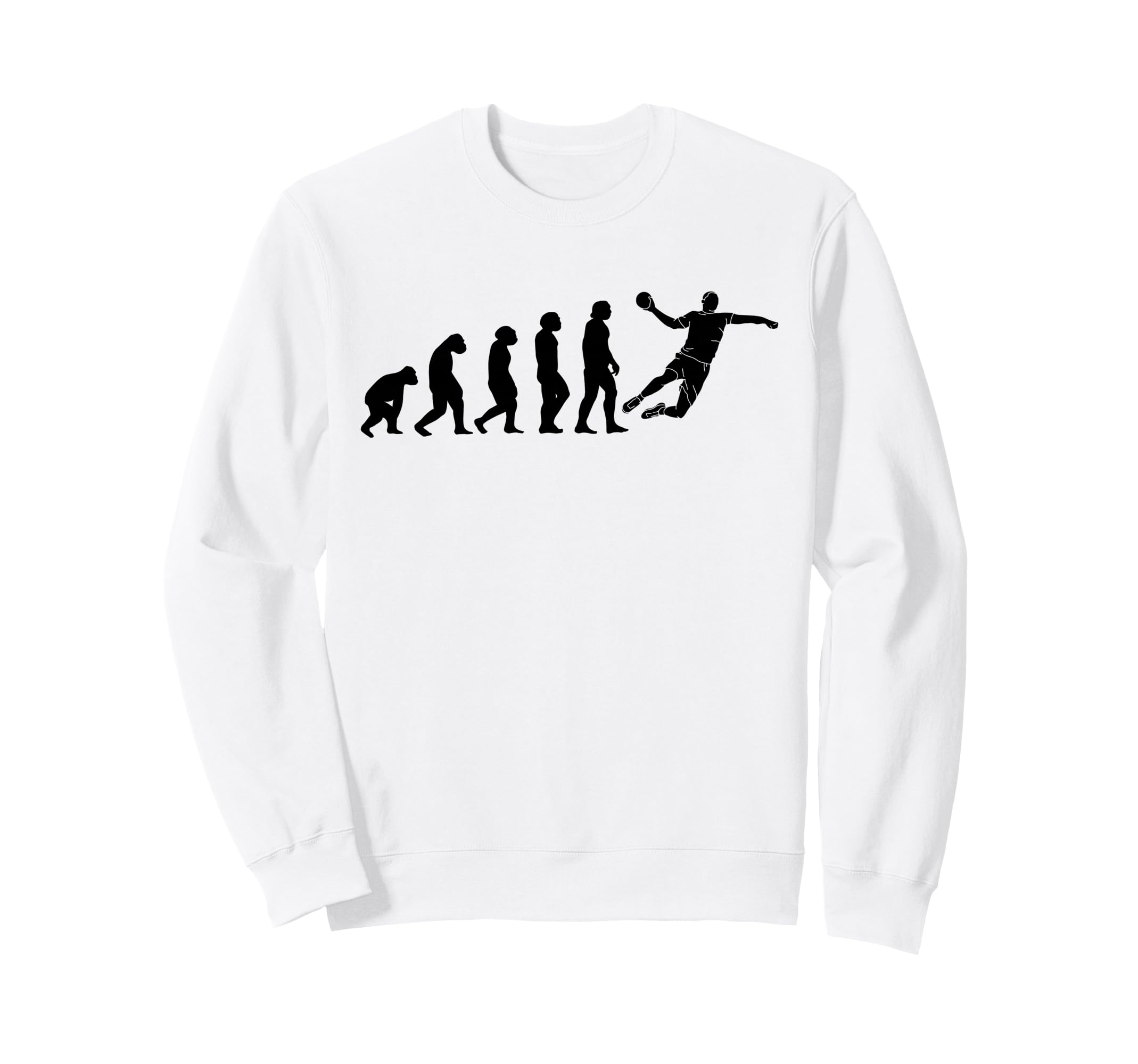 Evolution Handballers Handball Handballplayer Handball Sweatshirt
