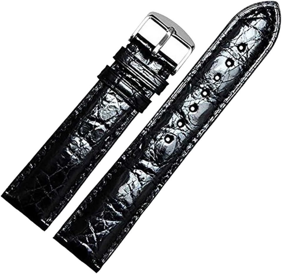Zhuolei 18mm 20mm Genuine Alligator Leather Watch Band Strap for women with high brand replacemen
