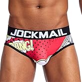 JOCKMAIL Sexy Men's Underwear - Fun Playful Printed Briefs