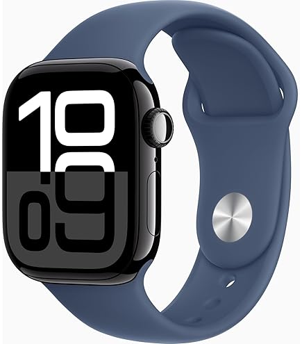 Amazon.com: Apple Watch Series 10 [GPS, 42mm] - Jet Black Aluminum