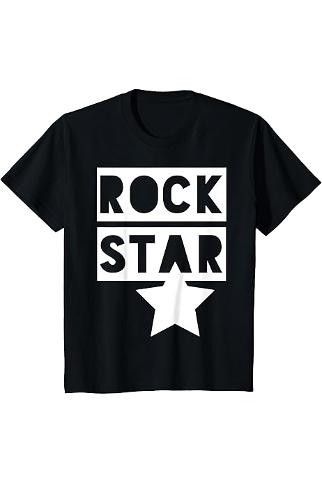 Camiseta Rock Mujer Camiseta Punk Rock Con Estrella Unisex Para